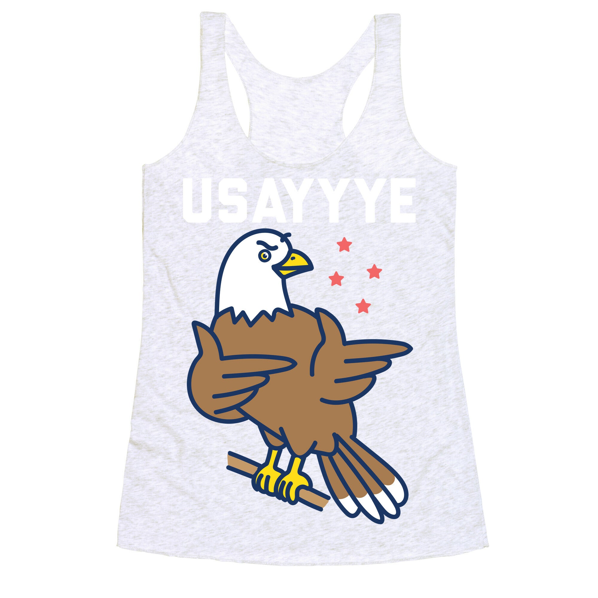USAYYYE Bald Eagle Racerback Tank
