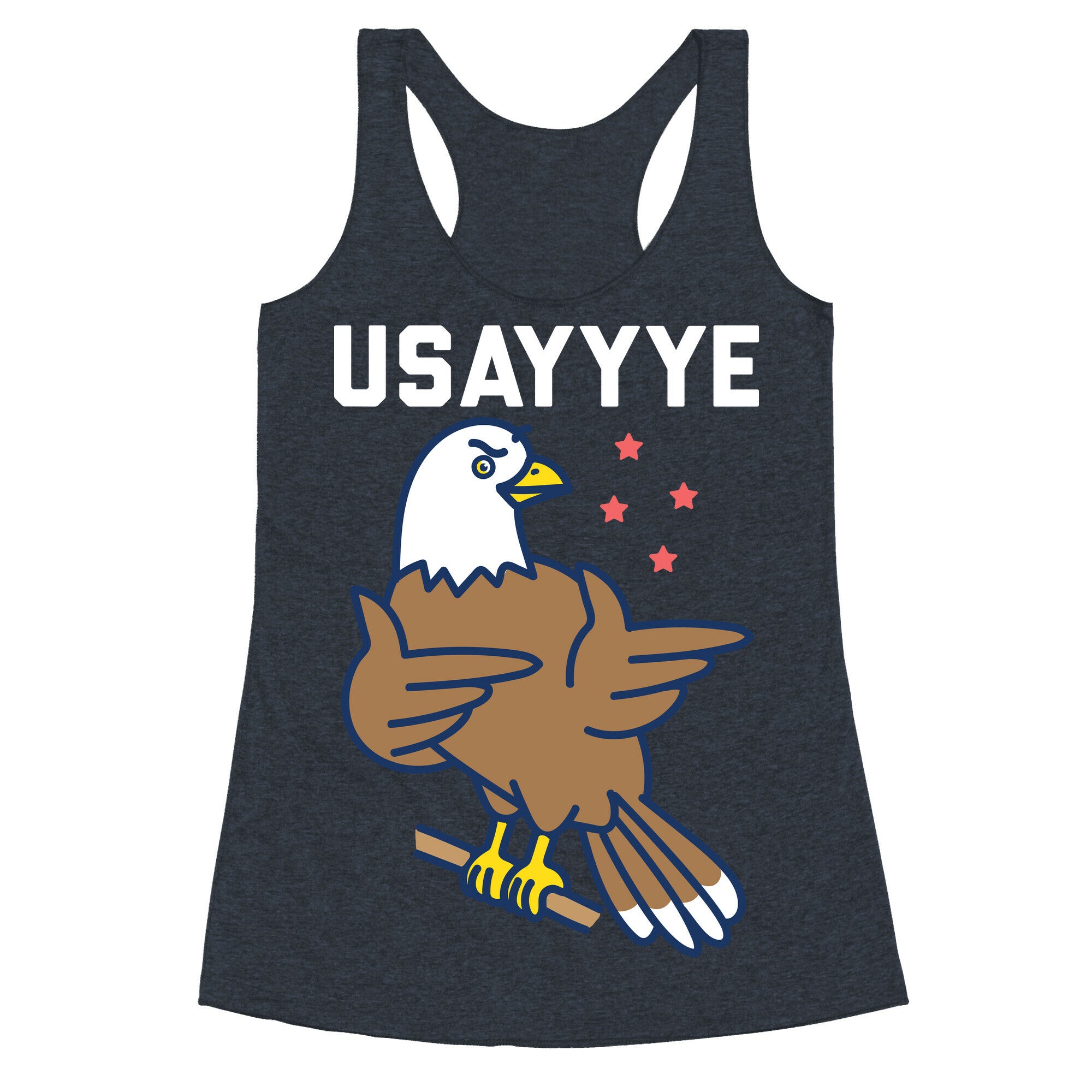 USAYYYE Bald Eagle Racerback Tank