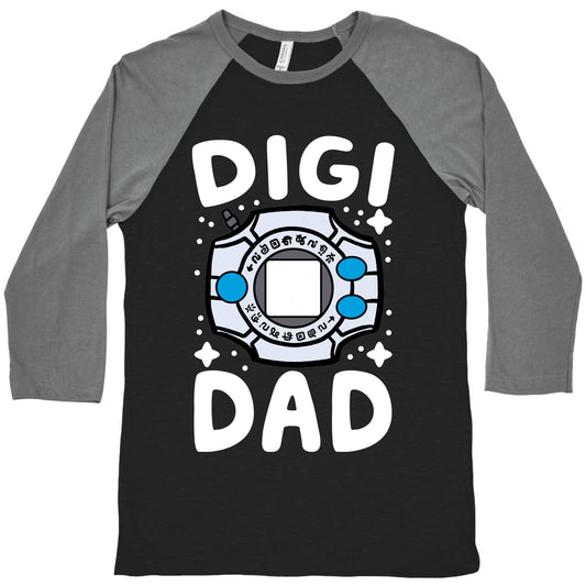 Digi Dad Baseball Tee