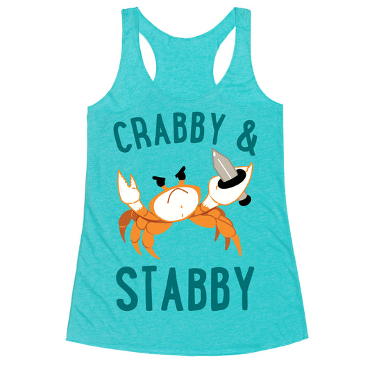Crabby & Stabby Racerback Tank