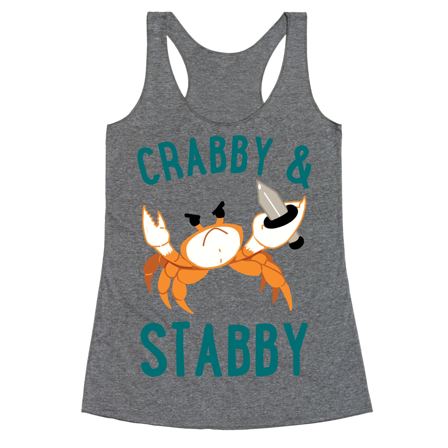 Crabby & Stabby Racerback Tank