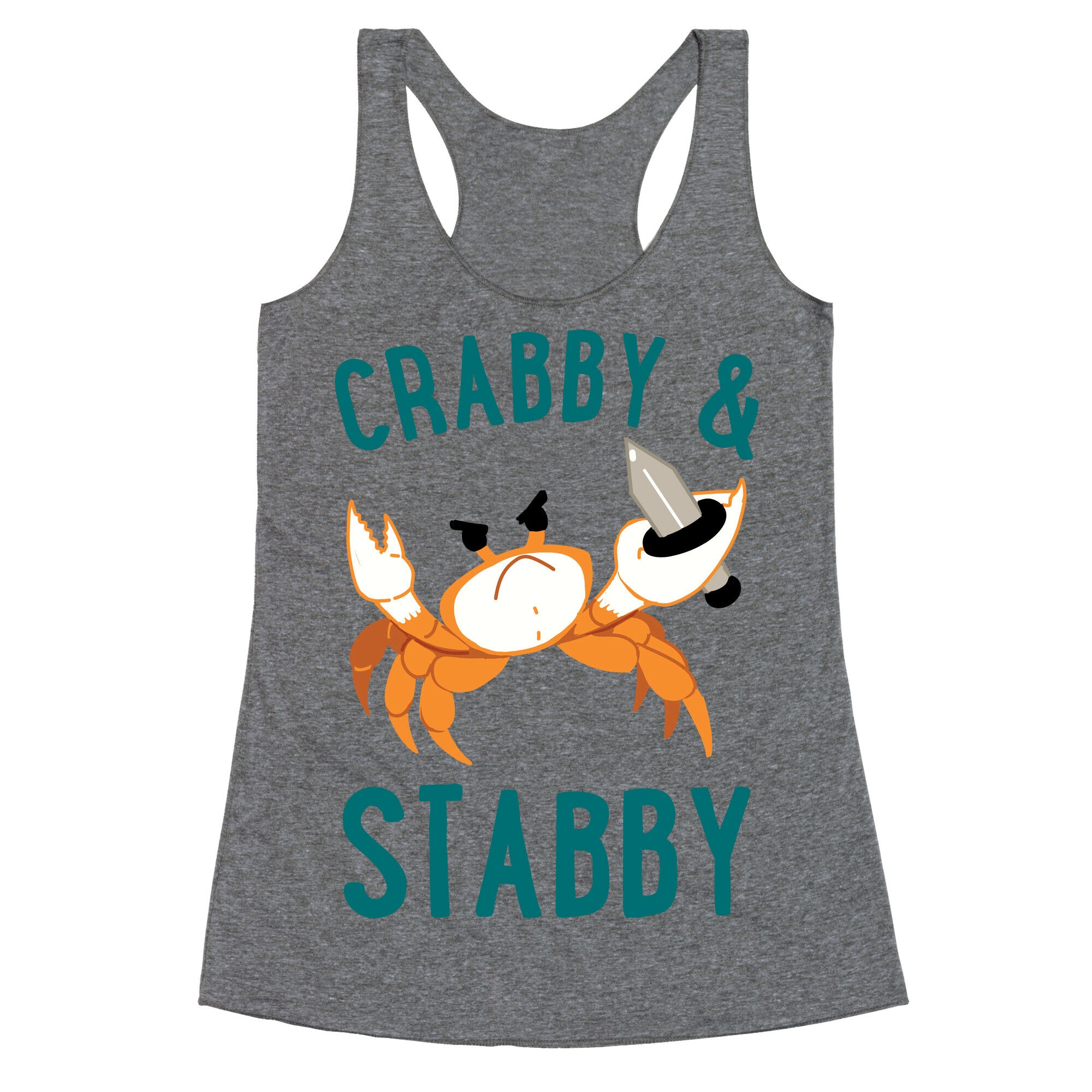 Crabby & Stabby Racerback Tank