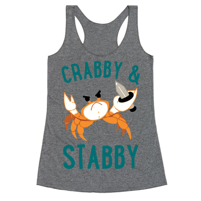 Crabby & Stabby Racerback Tank