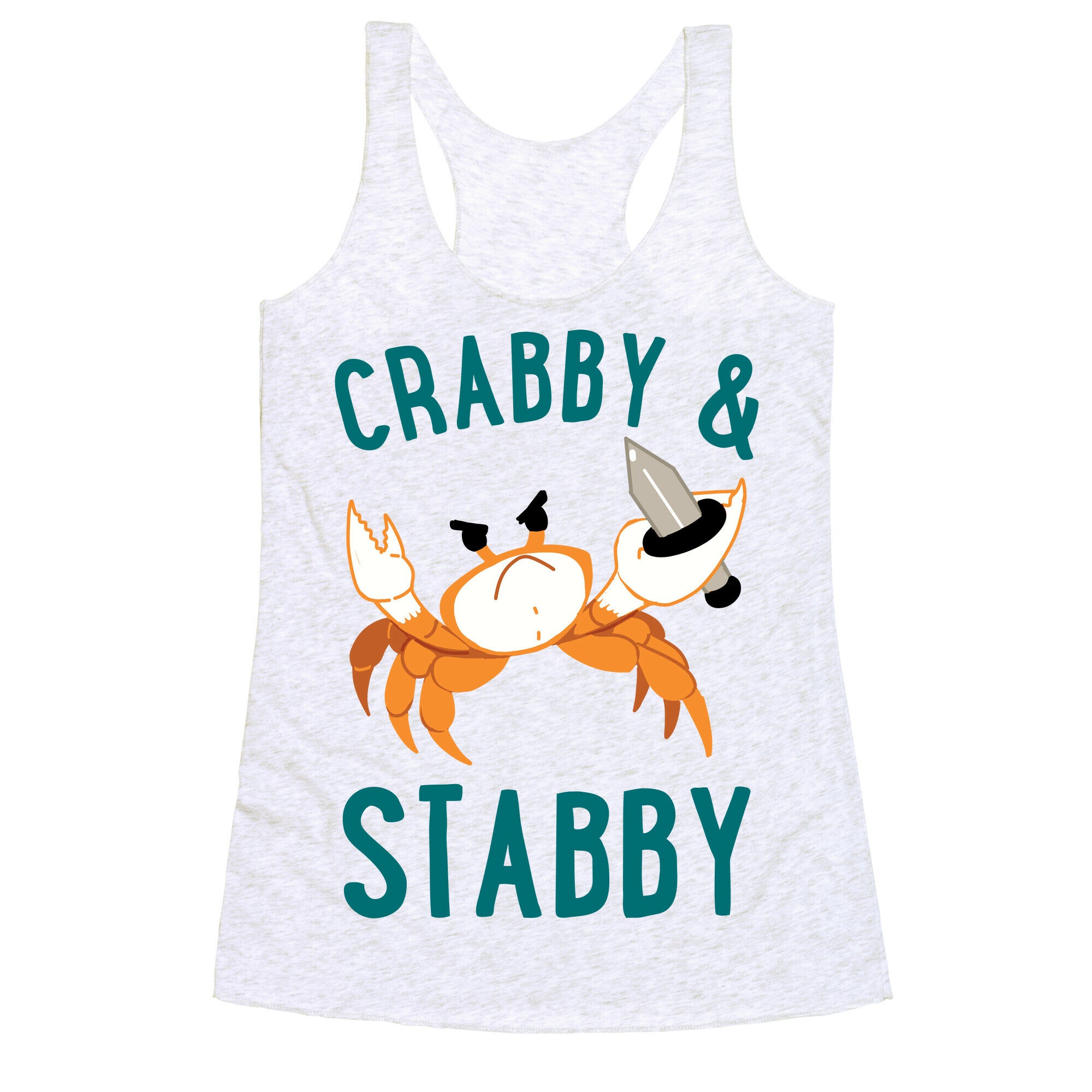 Crabby & Stabby Racerback Tank