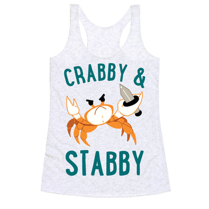Crabby & Stabby Racerback Tank