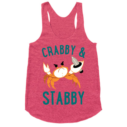 Crabby & Stabby Racerback Tank