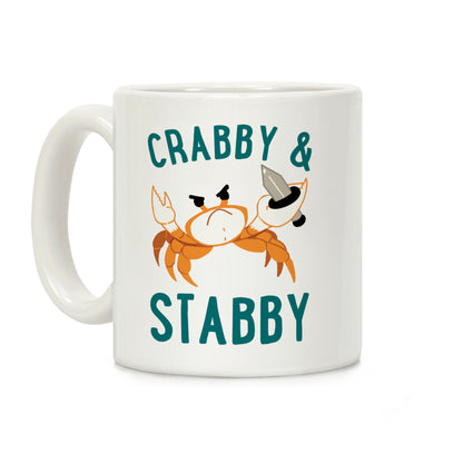 Crabby & Stabby Coffee Mug