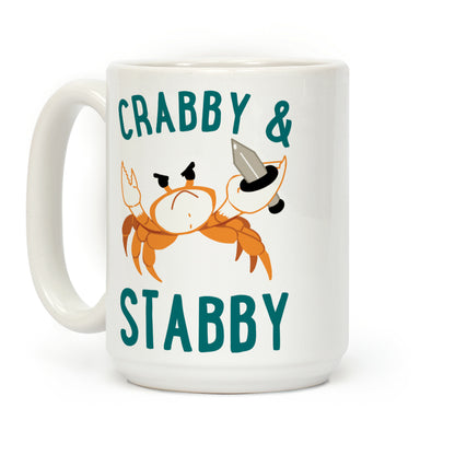 Crabby & Stabby Coffee Mug