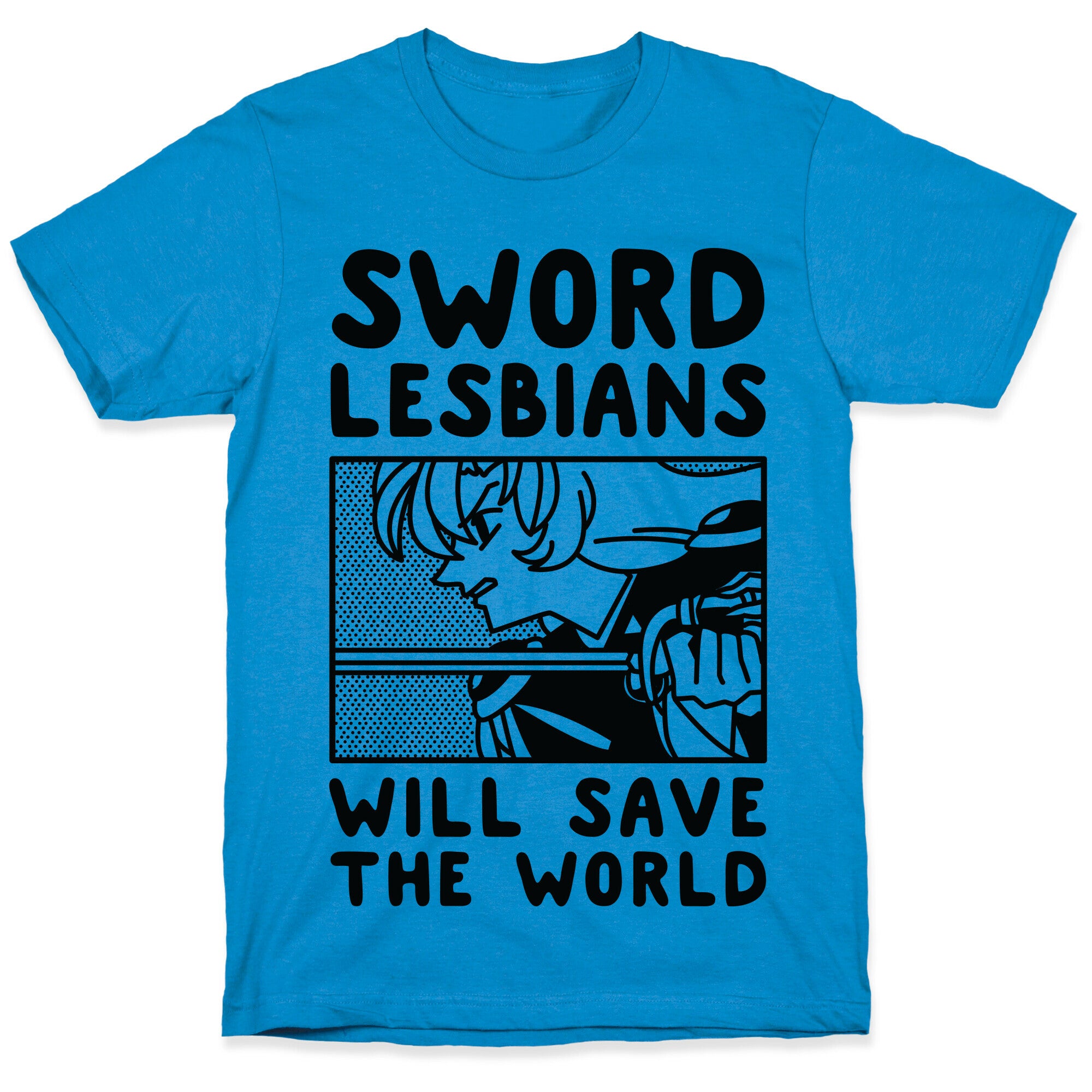 Sword Lesbians Will Save the World Utena T-Shirt