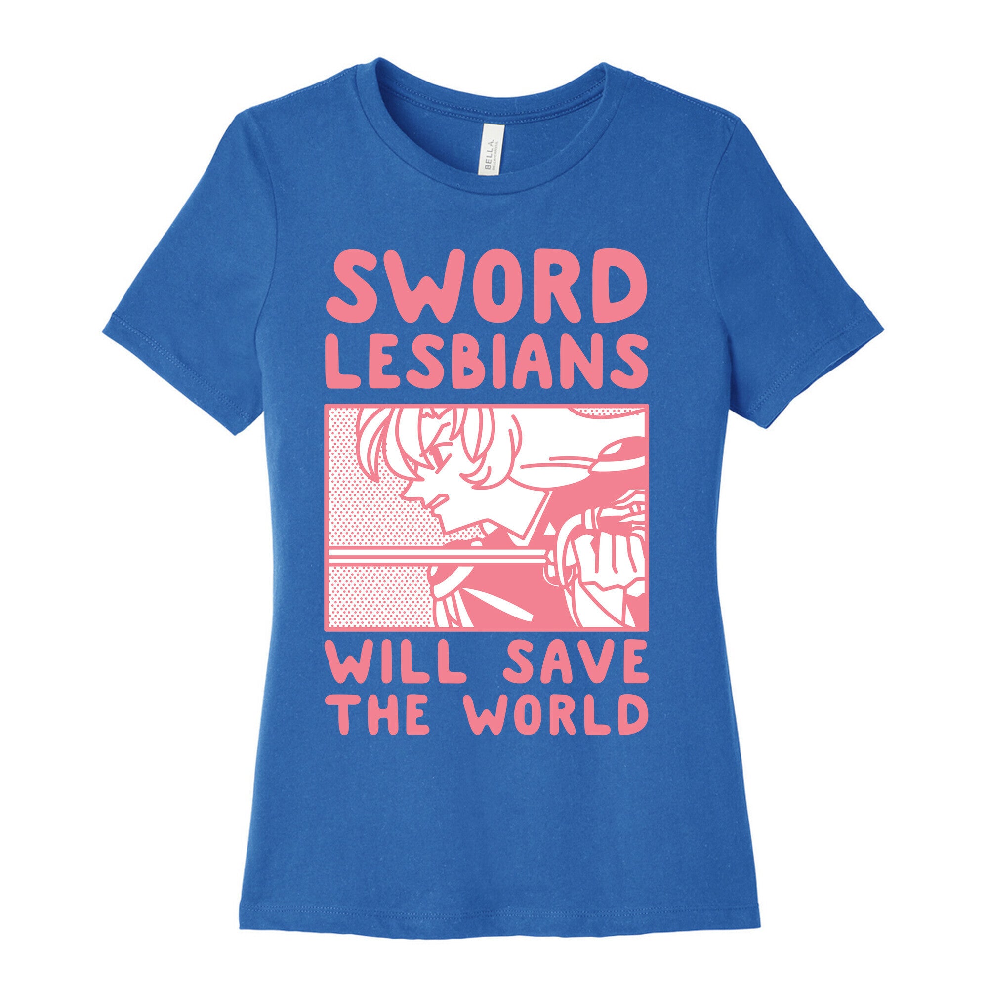 Sword Lesbians Will Save the World Utena Women's Cotton Tee