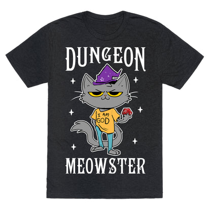 Dungeon Meowster Unisex Triblend Tee