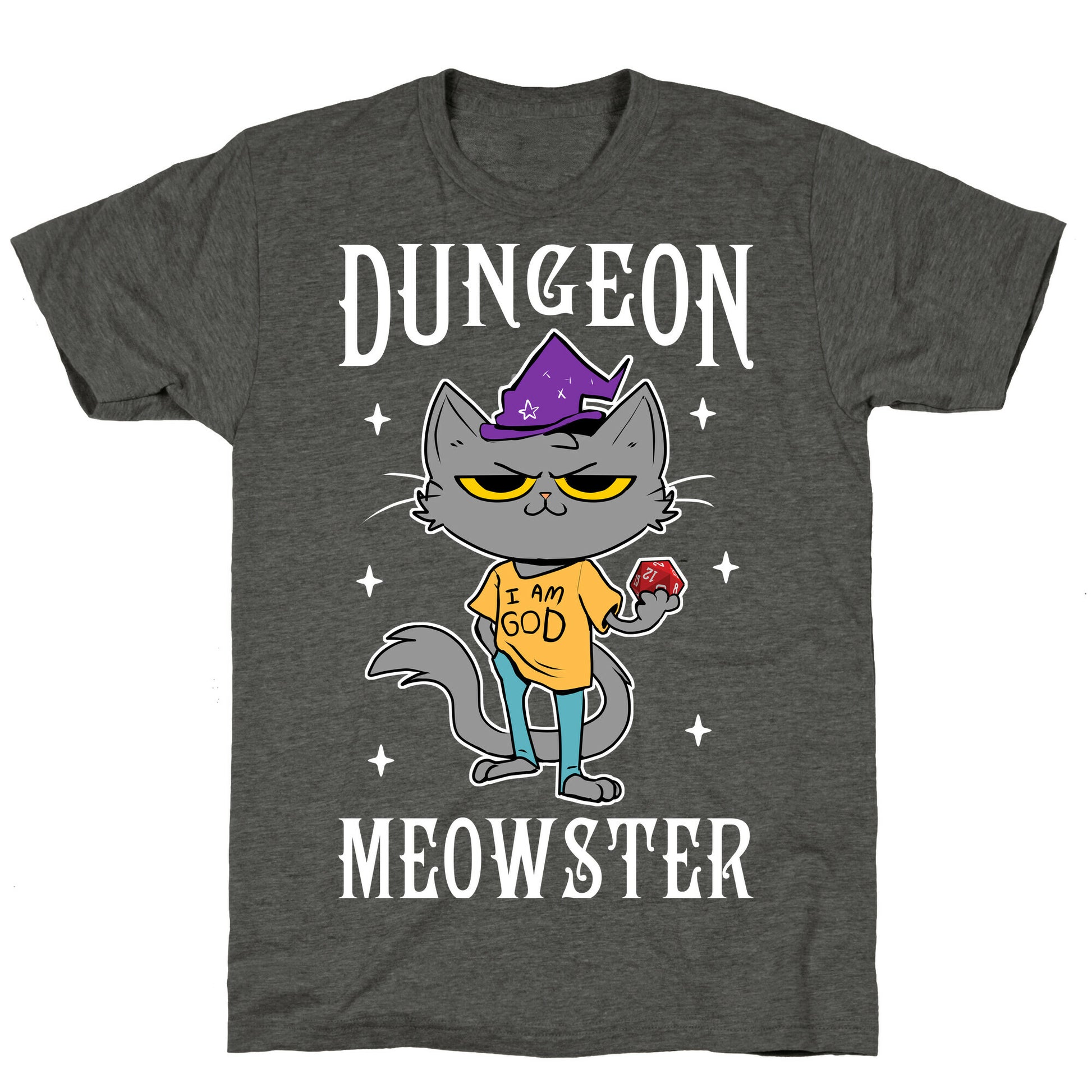 Dungeon Meowster Unisex Triblend Tee