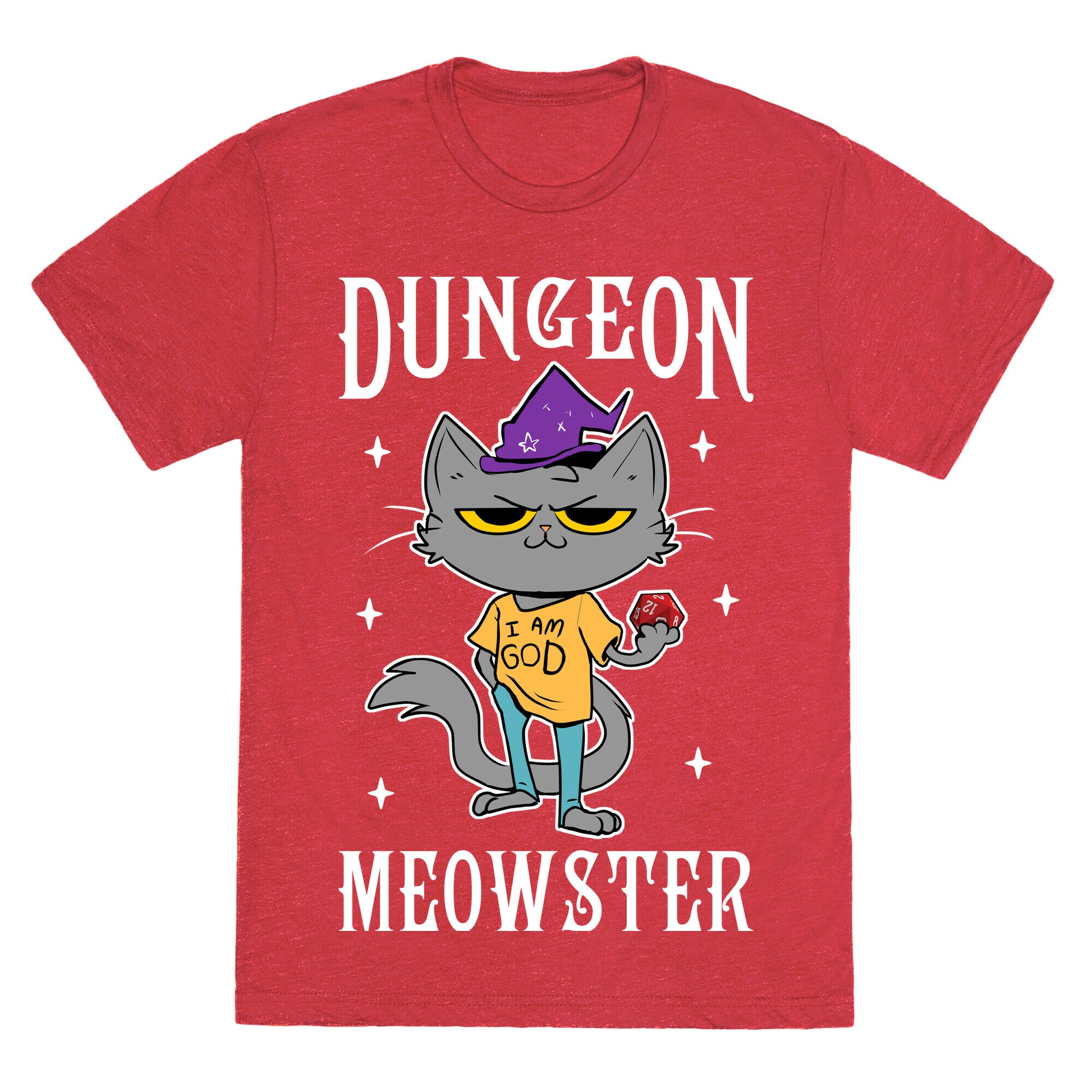 Dungeon Meowster Unisex Triblend Tee