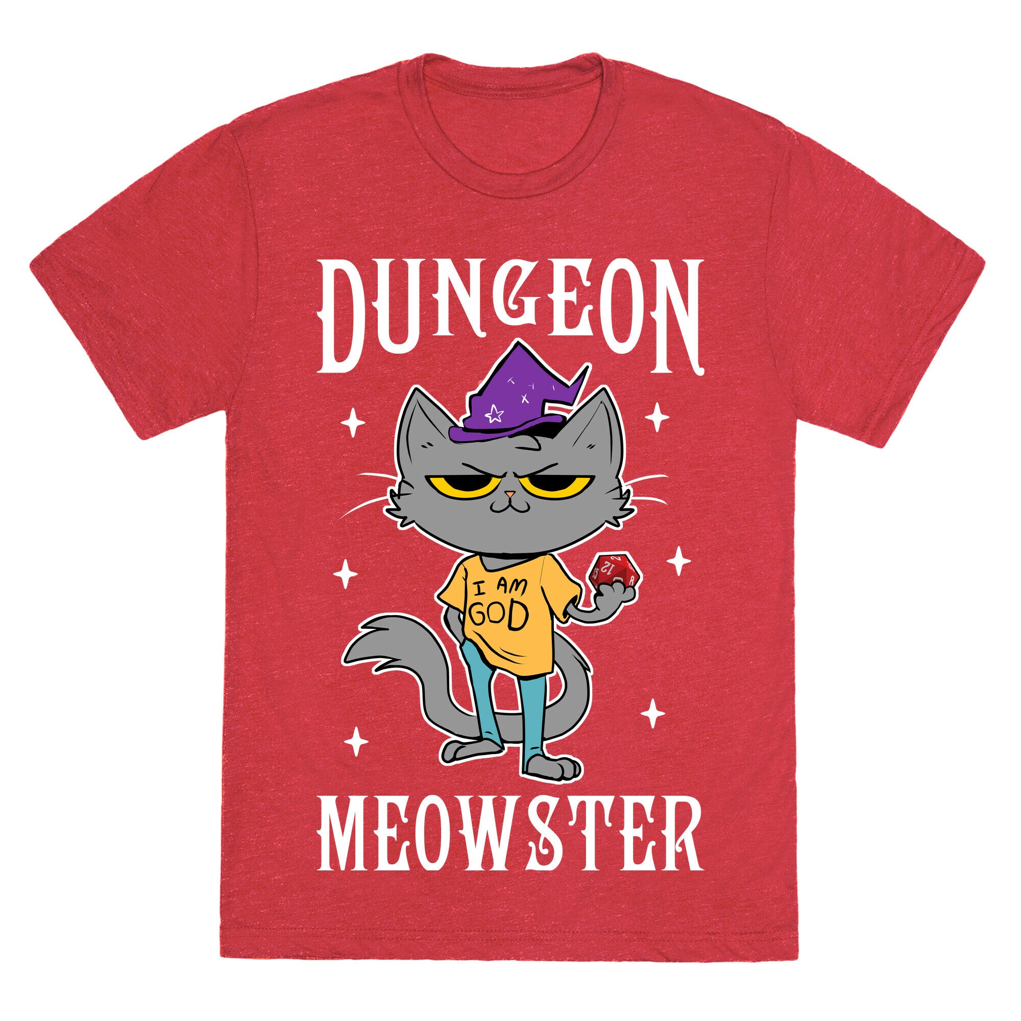 Dungeon Meowster Unisex Triblend Tee