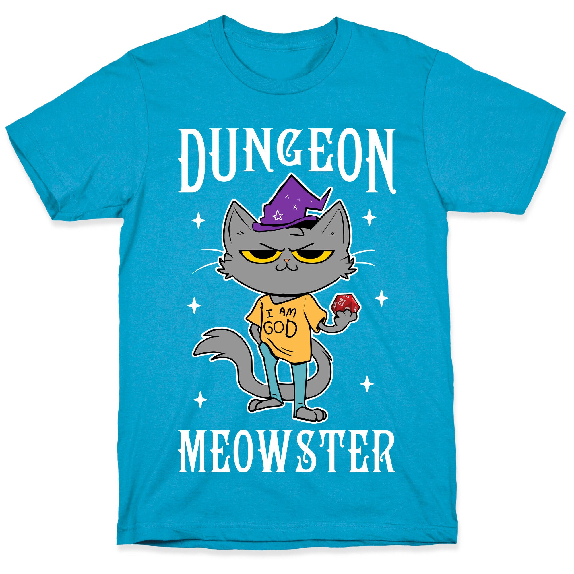 Dungeon Meowster Unisex Triblend Tee