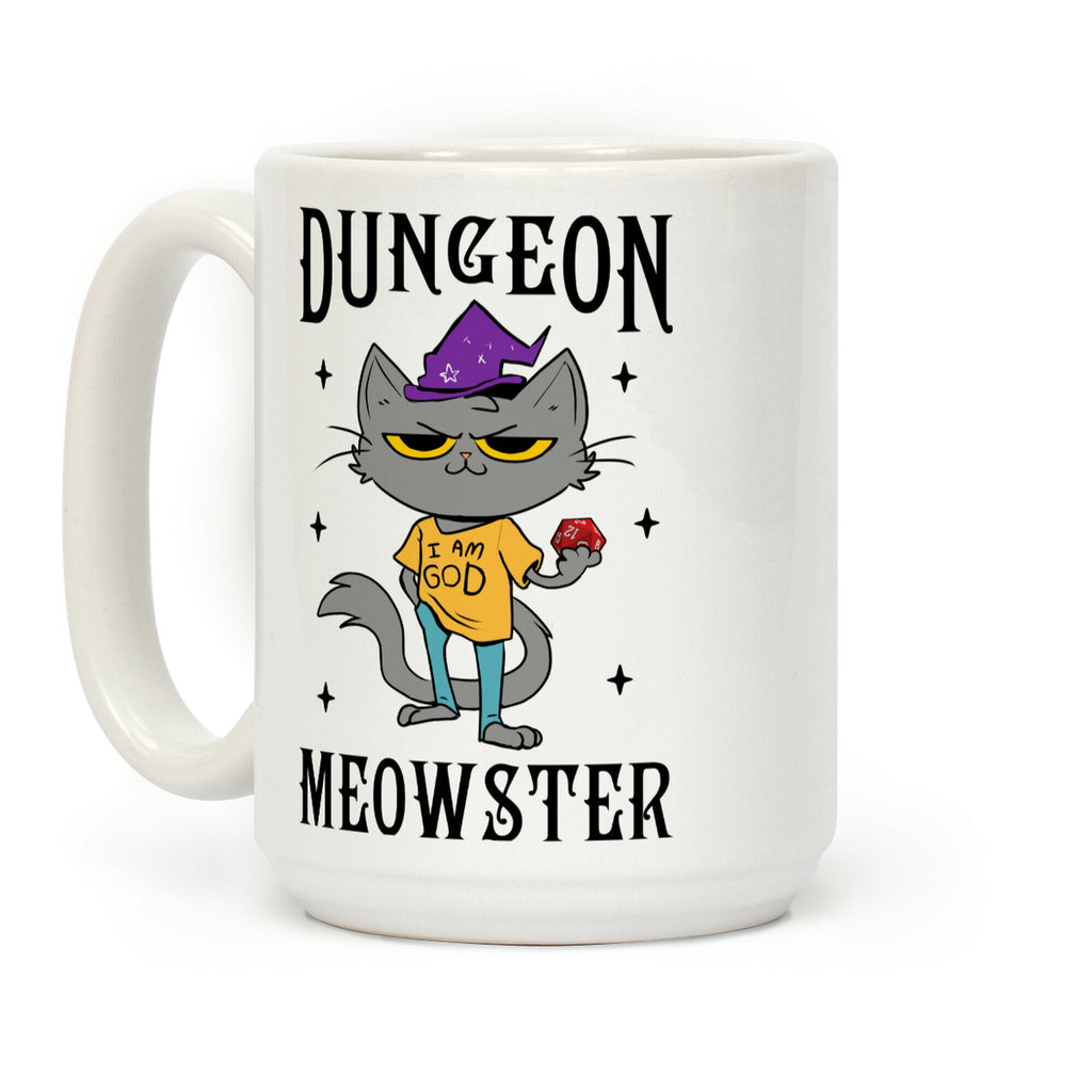 Dungeon Meowster Coffee Mug