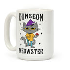 Dungeon Meowster Coffee Mug