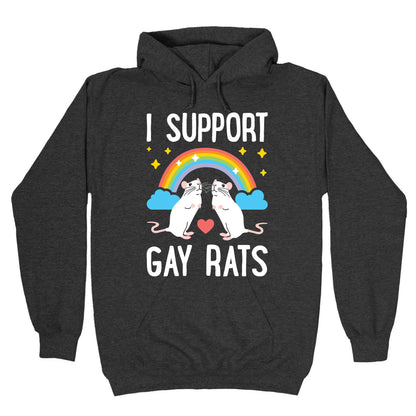 I Support Gay Rats Hoodie