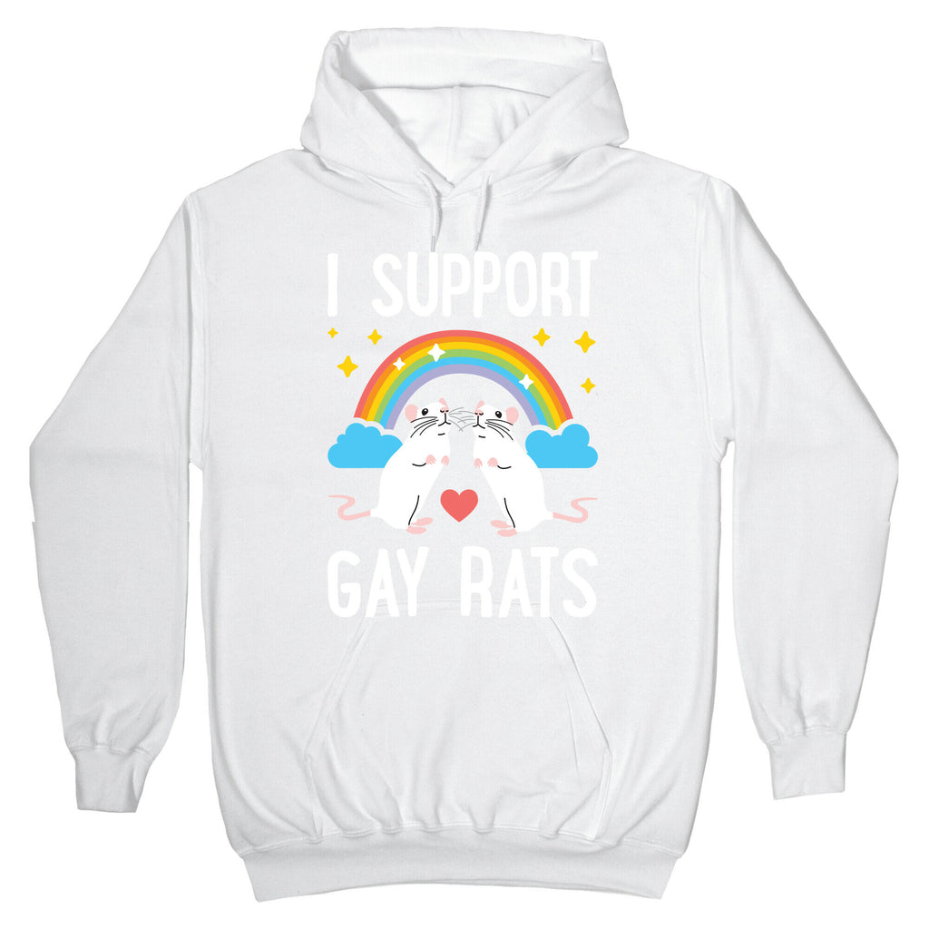 I Support Gay Rats Hoodie