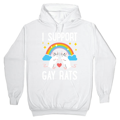 I Support Gay Rats Hoodie