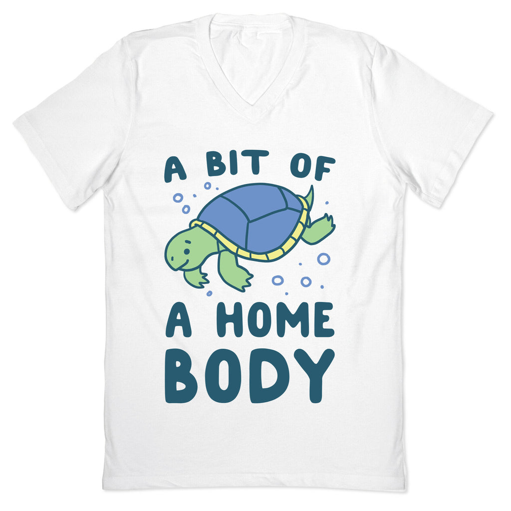 A Bit of a Homebody - Turtle V-Neck