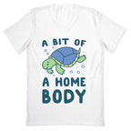 A Bit of a Homebody - Turtle V-Neck