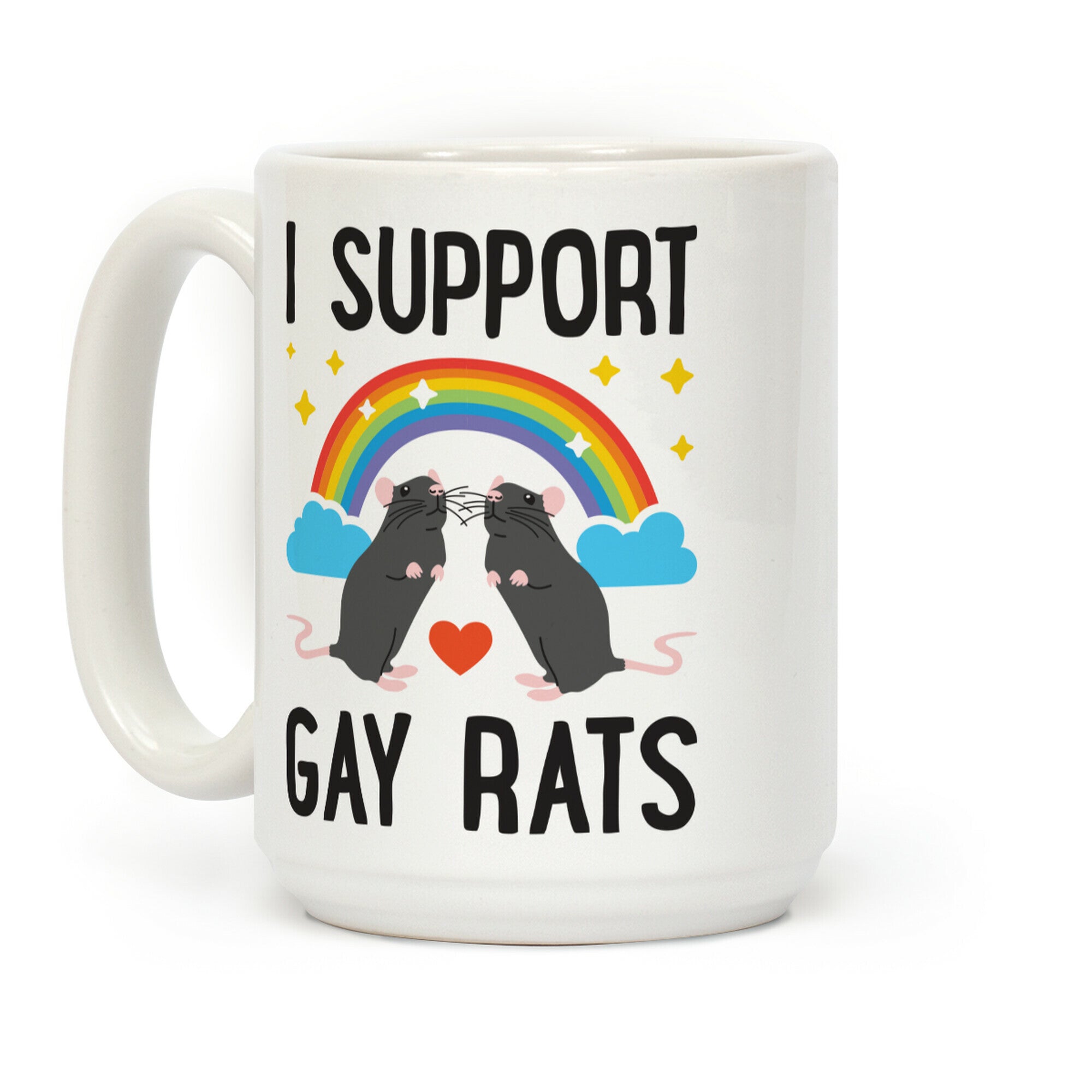 I Support Gay Rats Coffee Mug