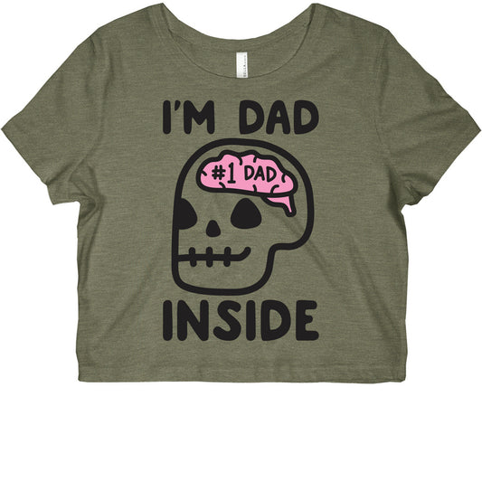 I'm Dad Inside Graphic Baby Tee