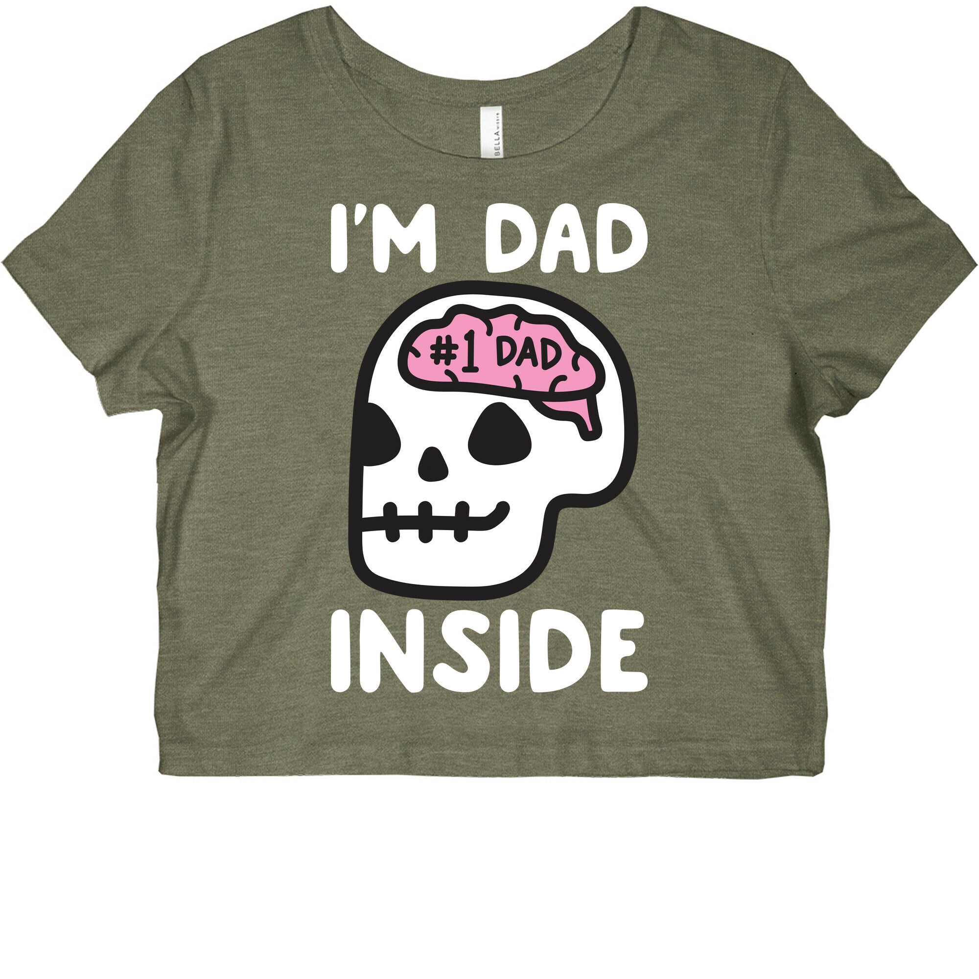 I'm Dad Inside Graphic Baby Tee