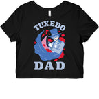 Tuxedo Dad Graphic Baby Tee