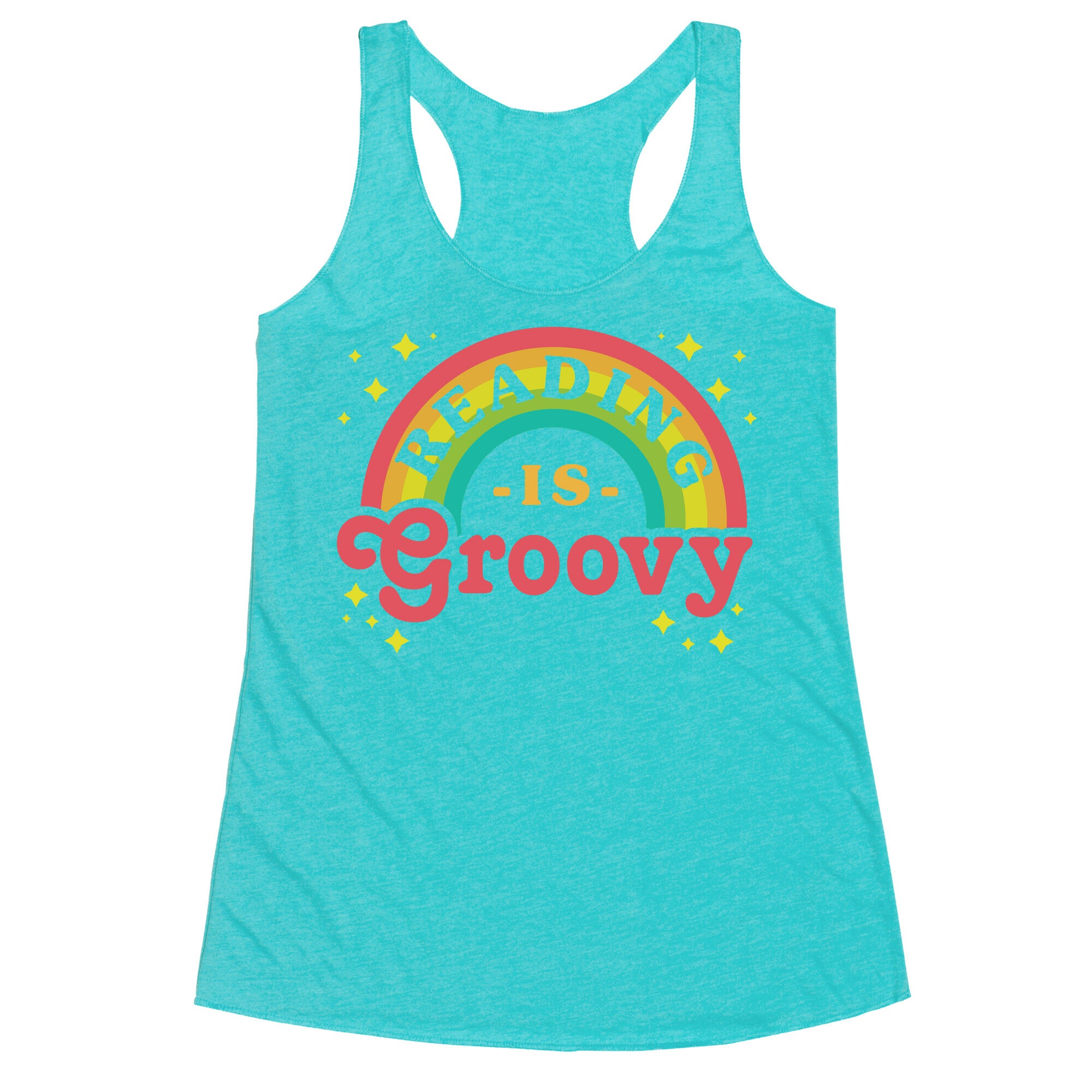 Reading is Groovy Racerback Tank