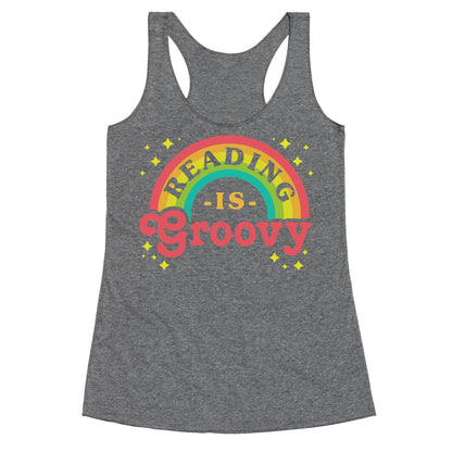 Reading is Groovy Racerback Tank