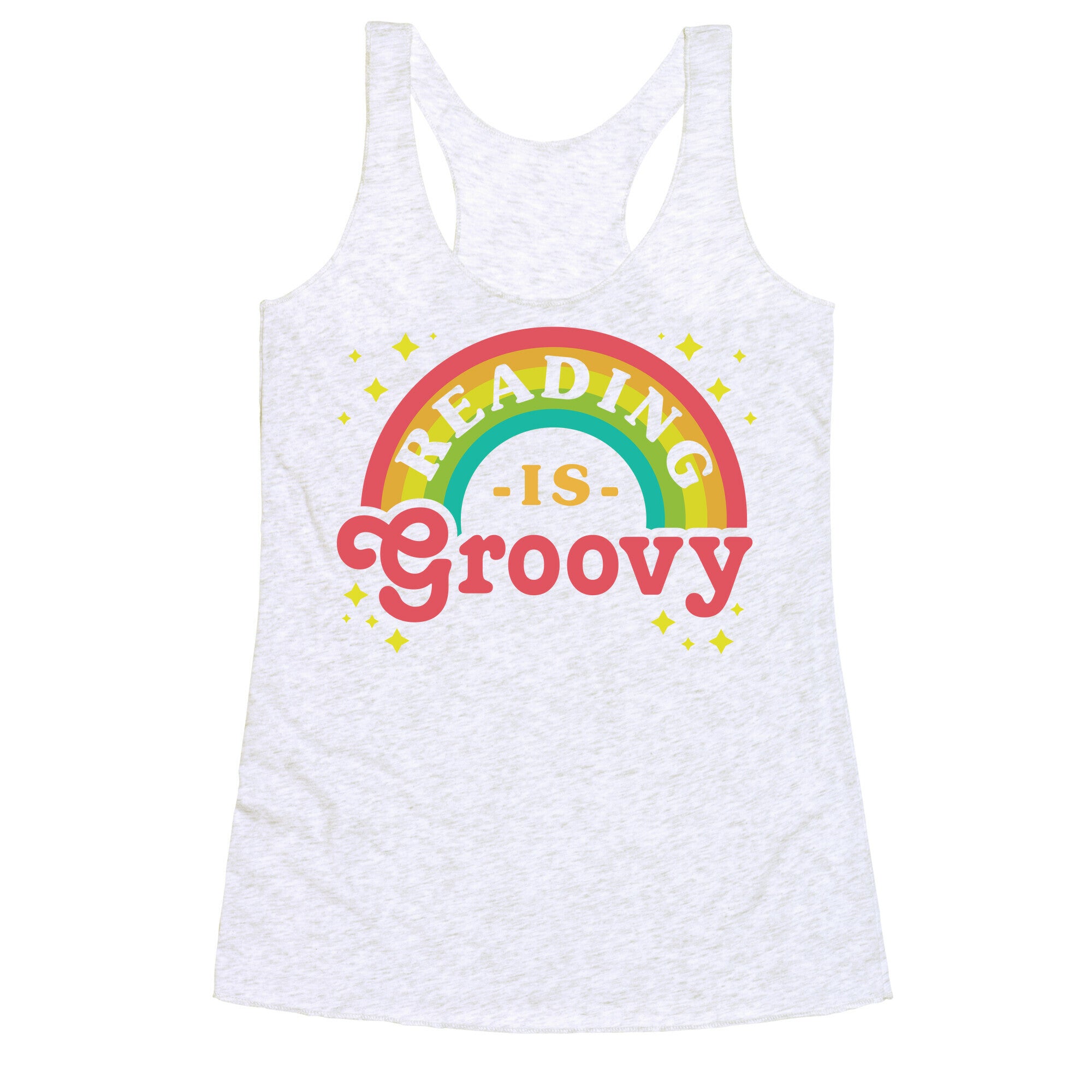 Reading is Groovy Racerback Tank