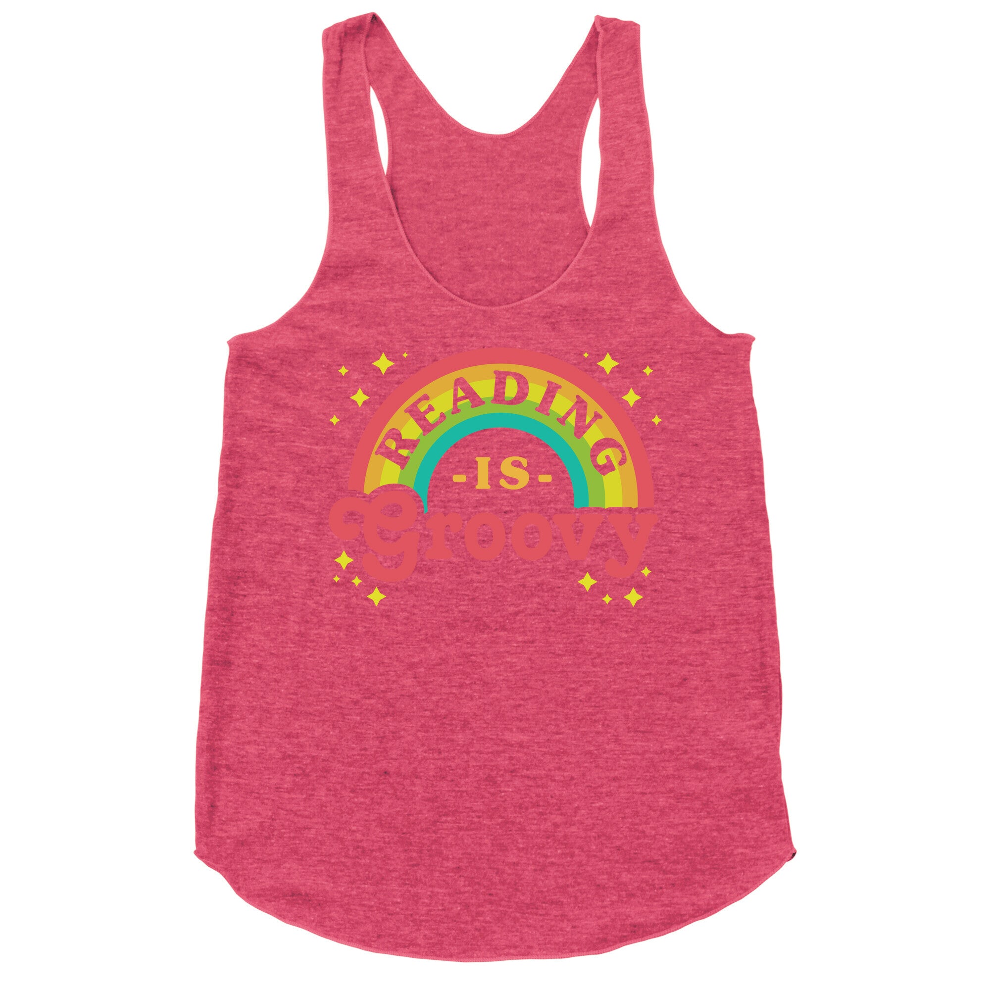Reading is Groovy Racerback Tank