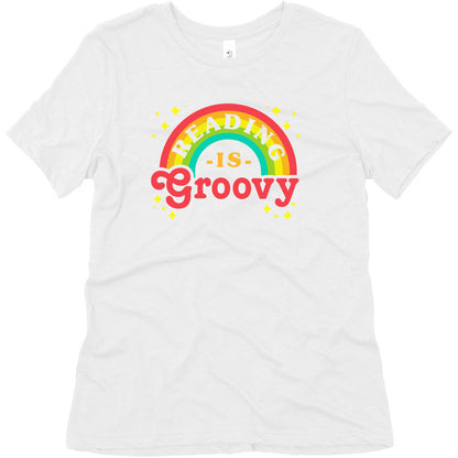 Reading is Groovy Women's Triblend Tee