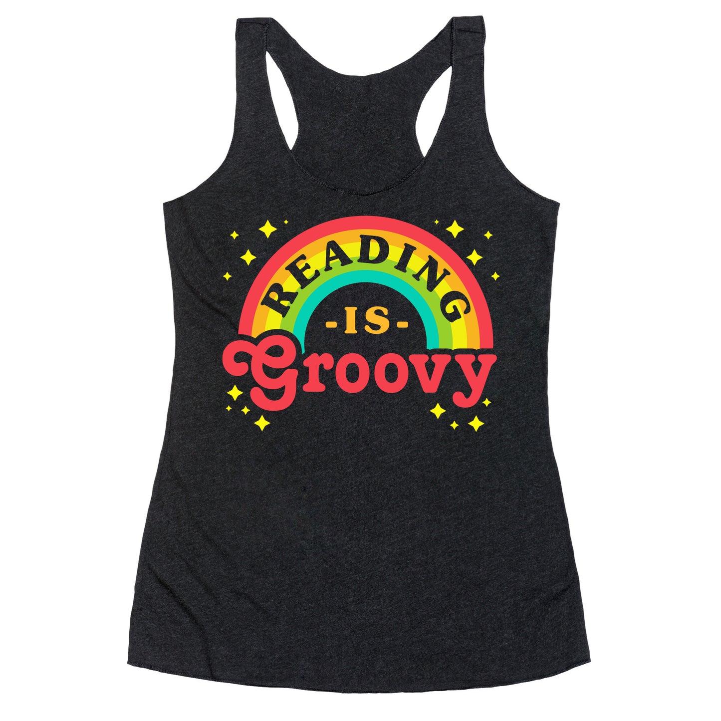 Reading is Groovy Racerback Tank