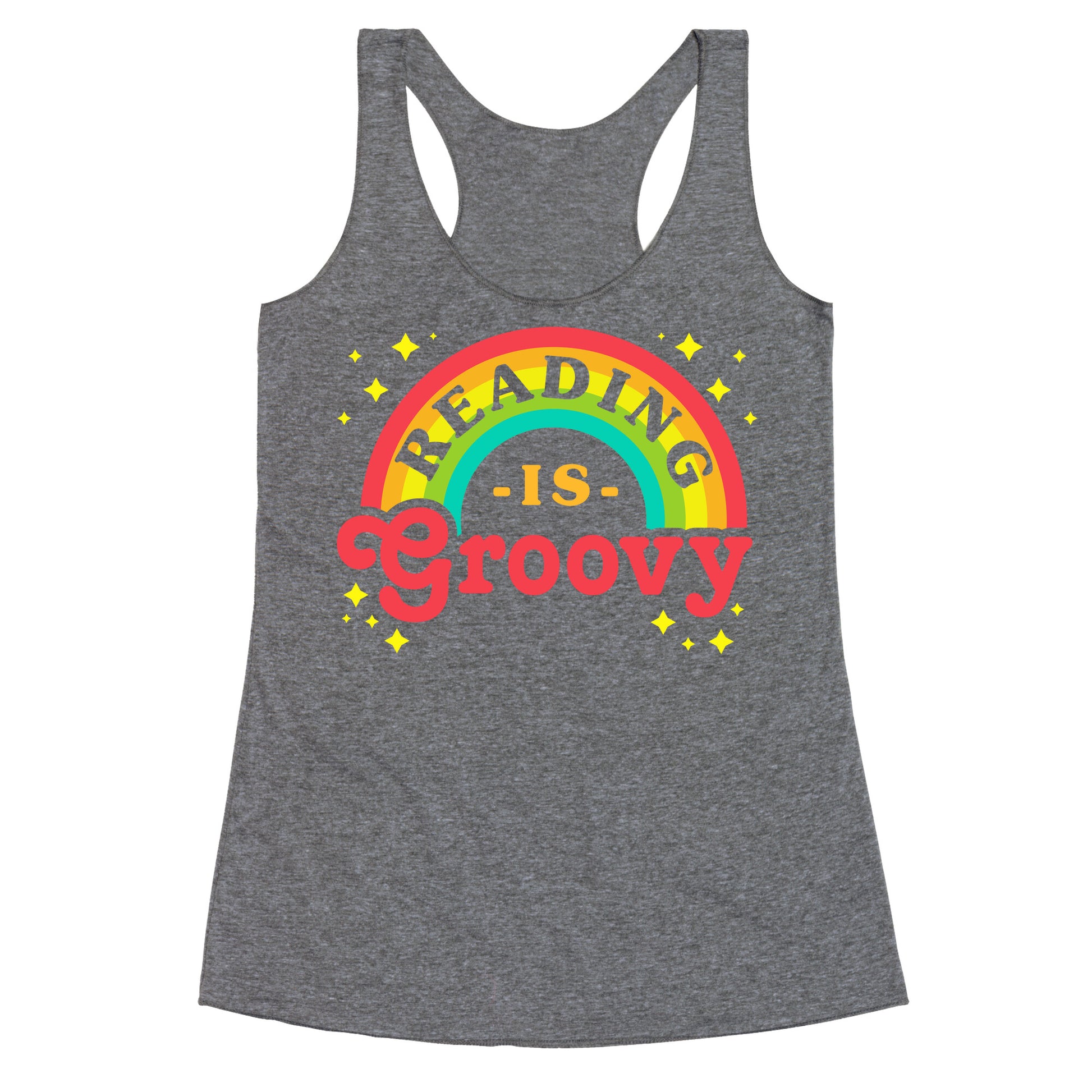 Reading is Groovy Racerback Tank