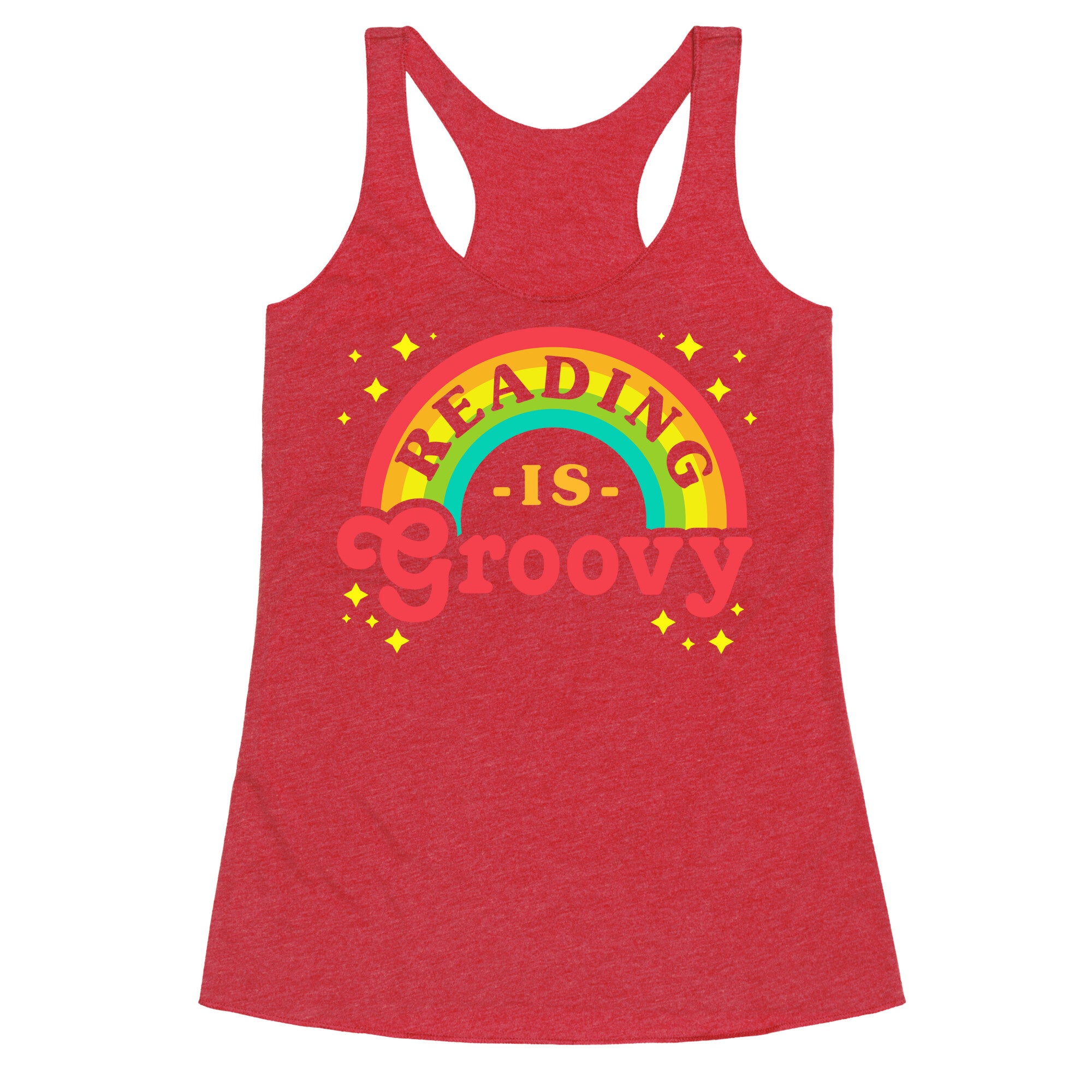 Reading is Groovy Racerback Tank