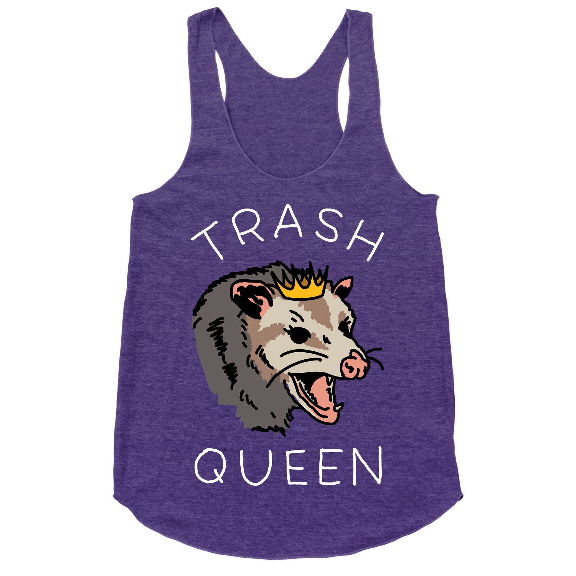 Trash Queen Racerback Tank