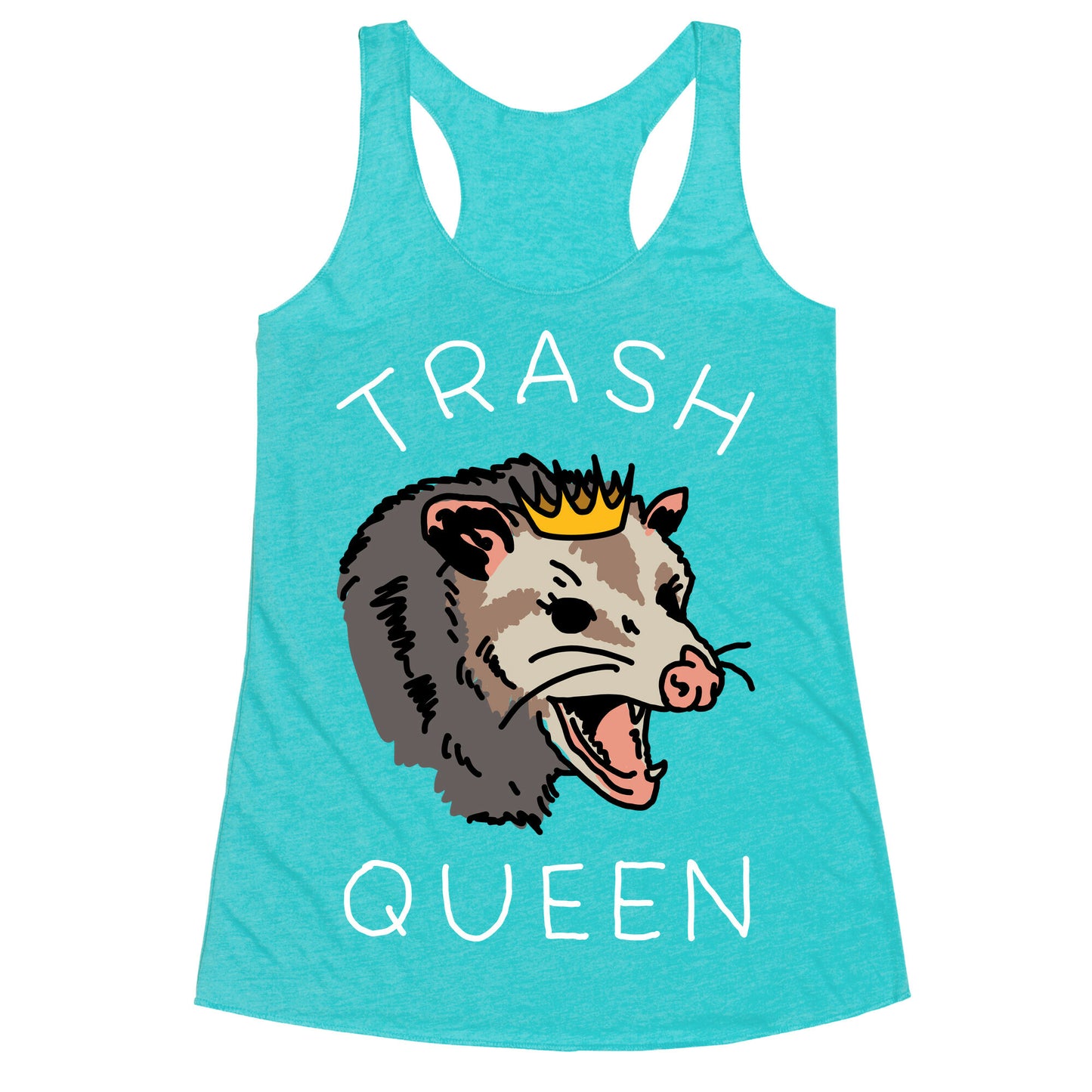 Trash Queen Racerback Tank