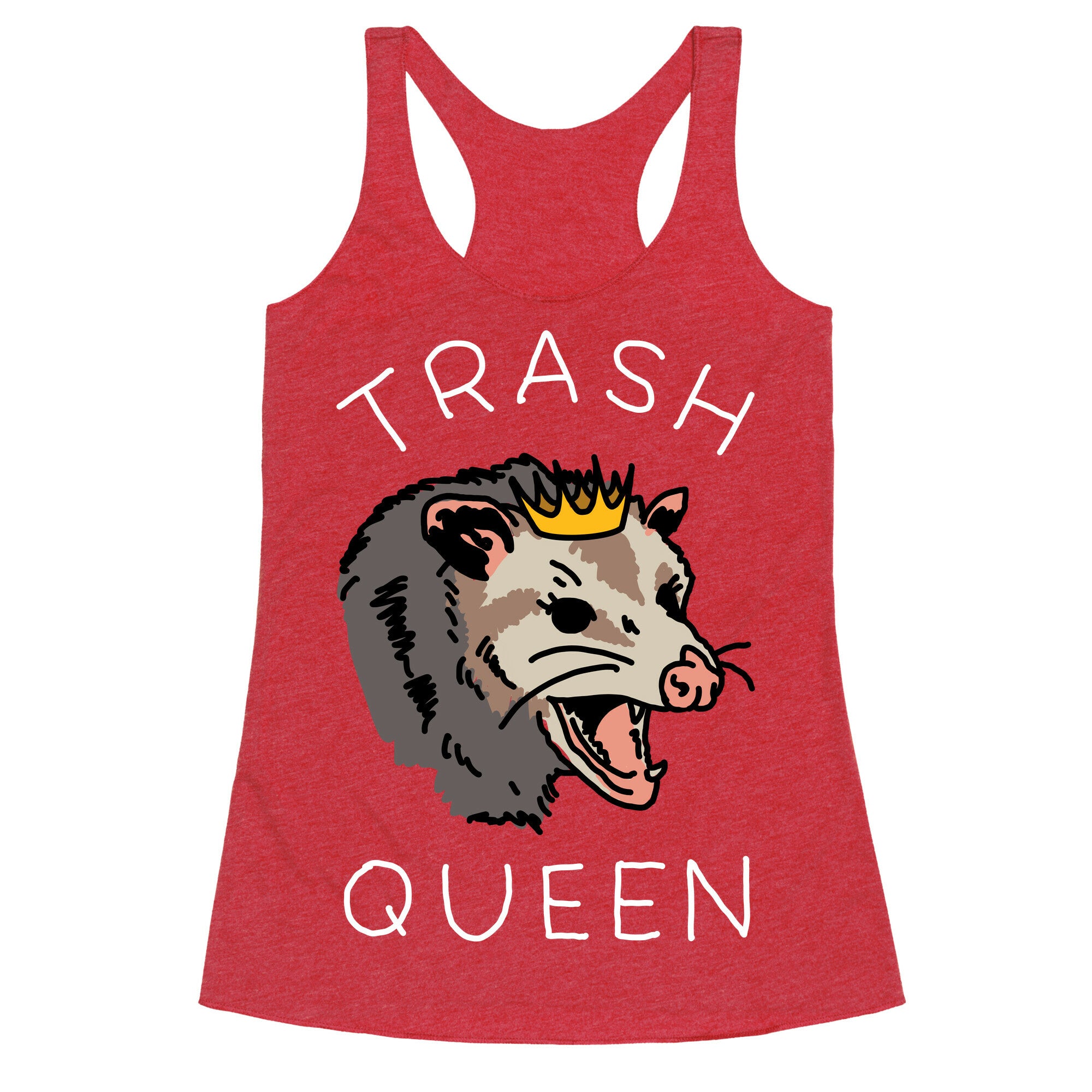 Trash Queen Racerback Tank