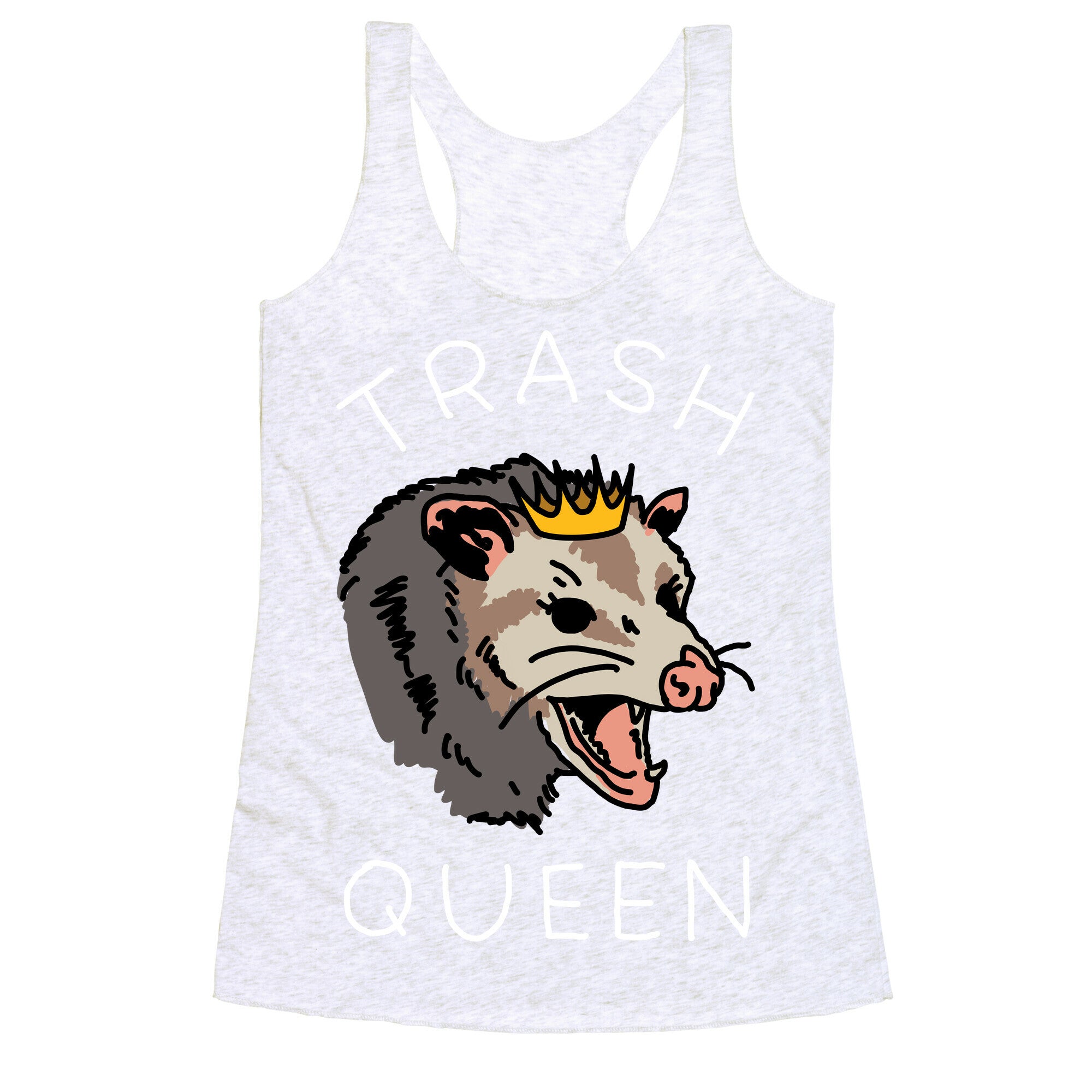Trash Queen Racerback Tank