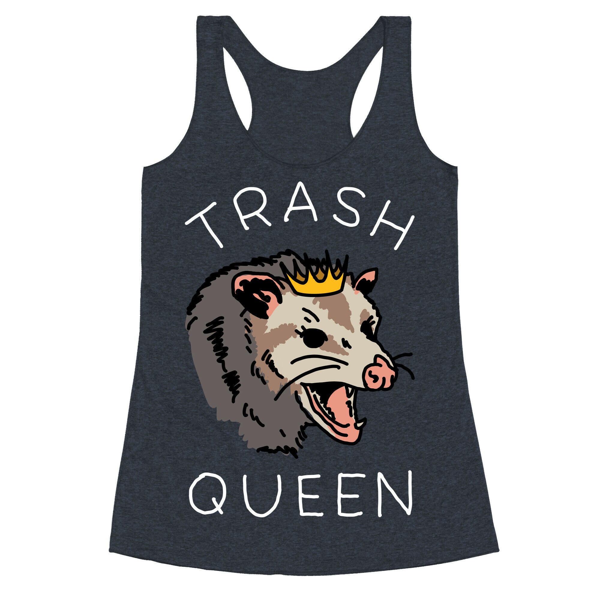 Trash Queen Racerback Tank