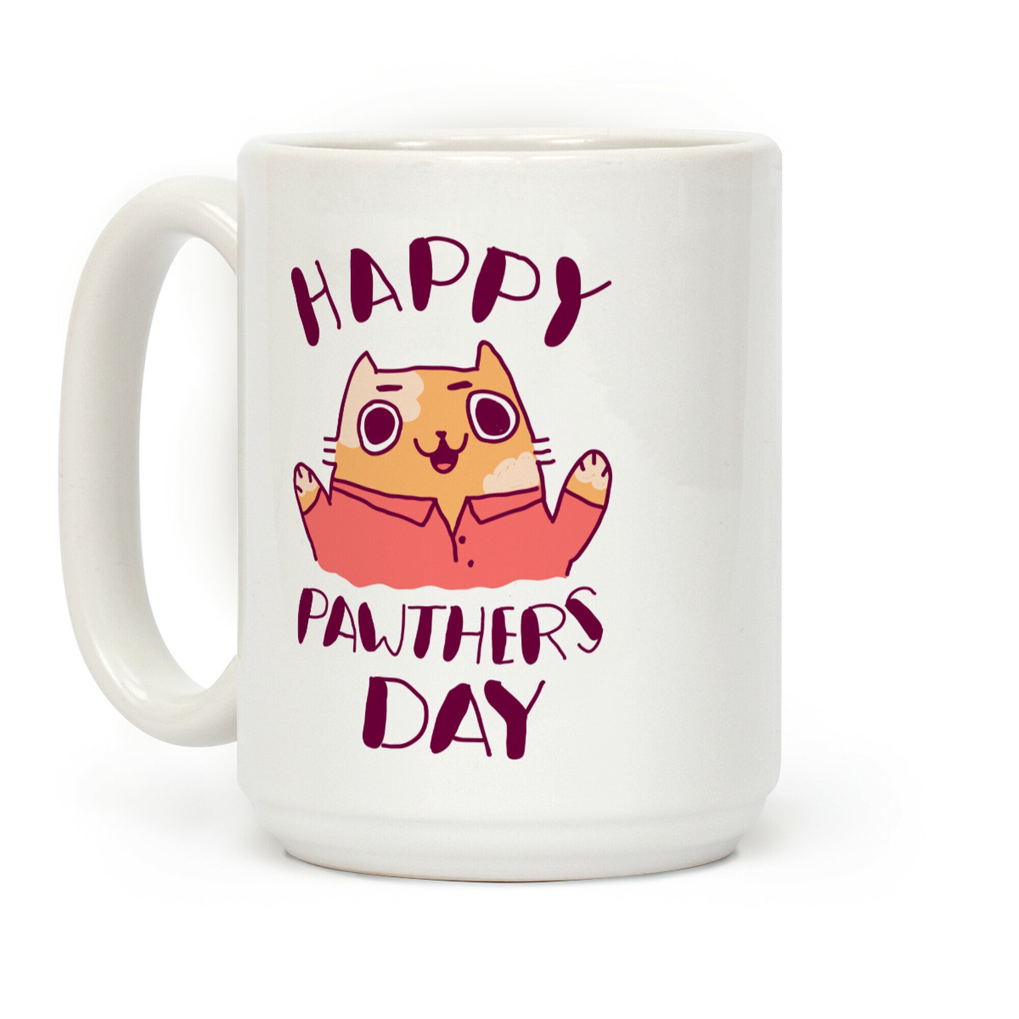 Happy Pawther's Day Coffee Mug
