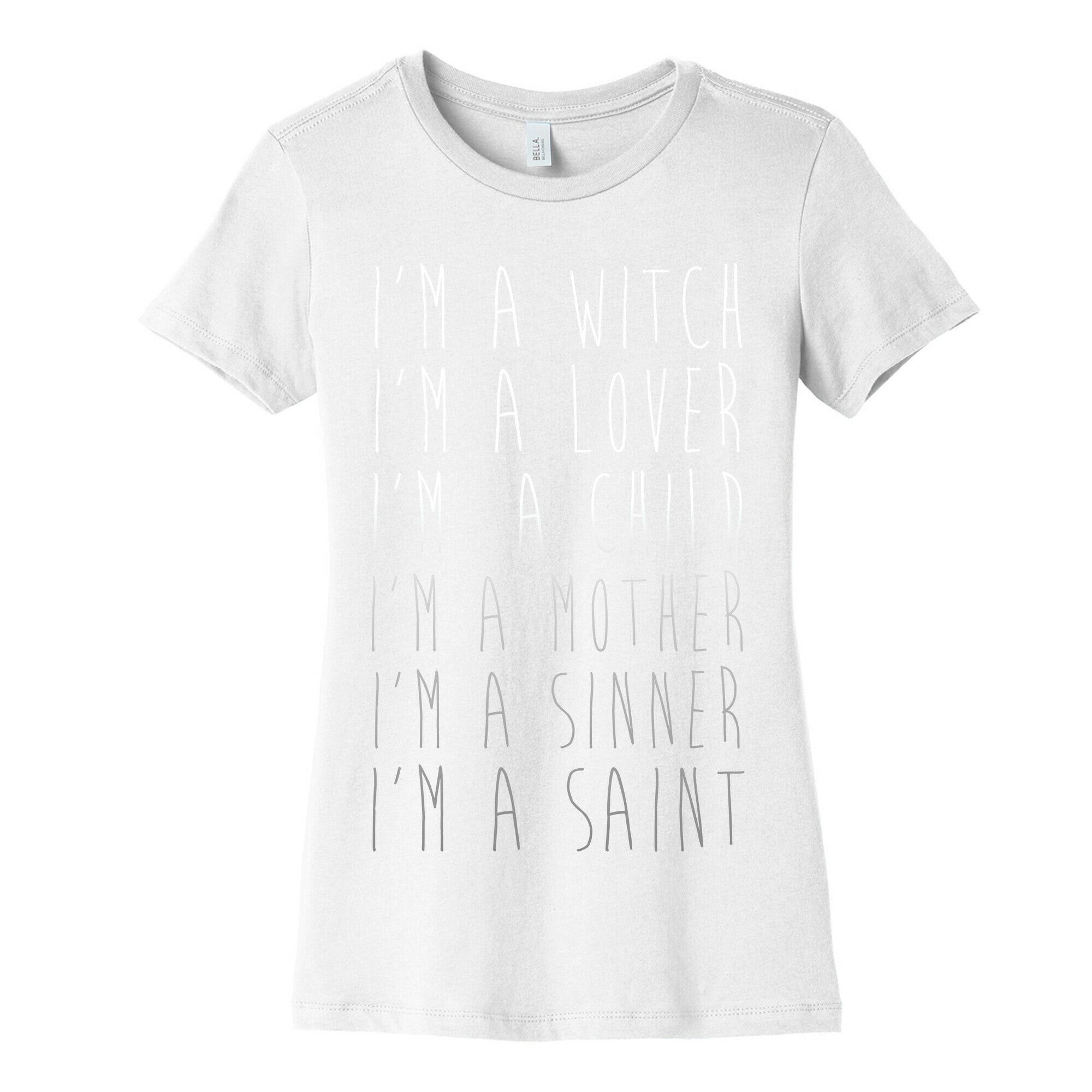 I'm a Witch, I'm a Lover Women's Cotton Tee