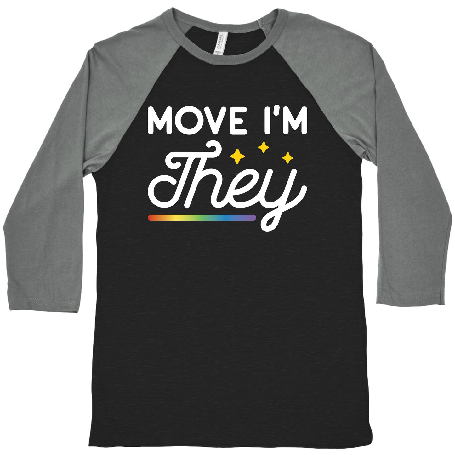 Move I'm They Baseball Tee