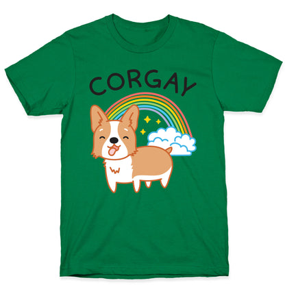 Corgay Gay Corgi T-Shirt