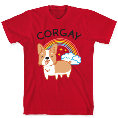 Corgay Gay Corgi T-Shirt