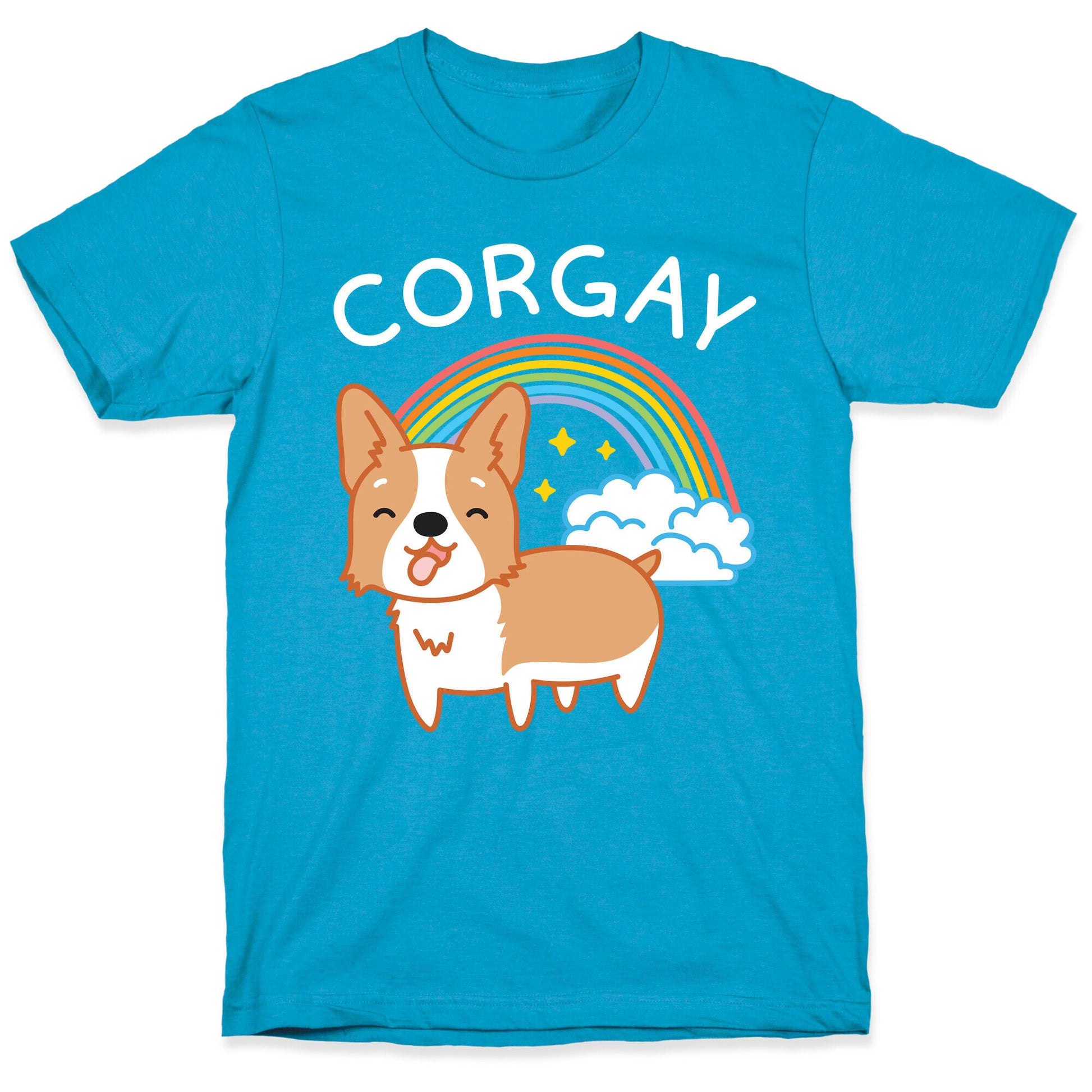 Corgay Gay Corgi  Unisex Triblend Tee