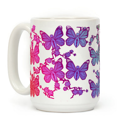 Butterfly Vagina Pattern Coffee Mug